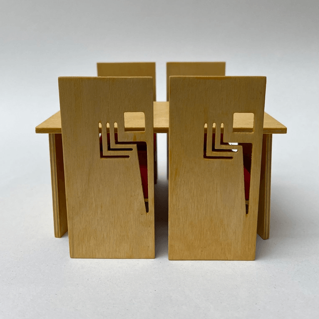 Usonian Dining Set