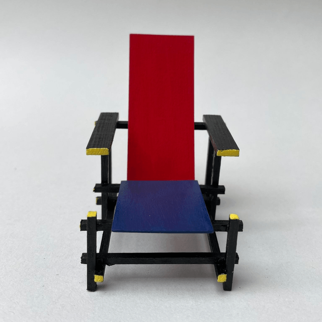 Red-Blue chair