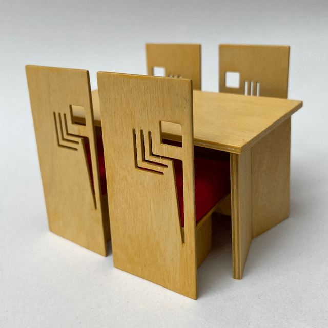 Usonian Dining Set