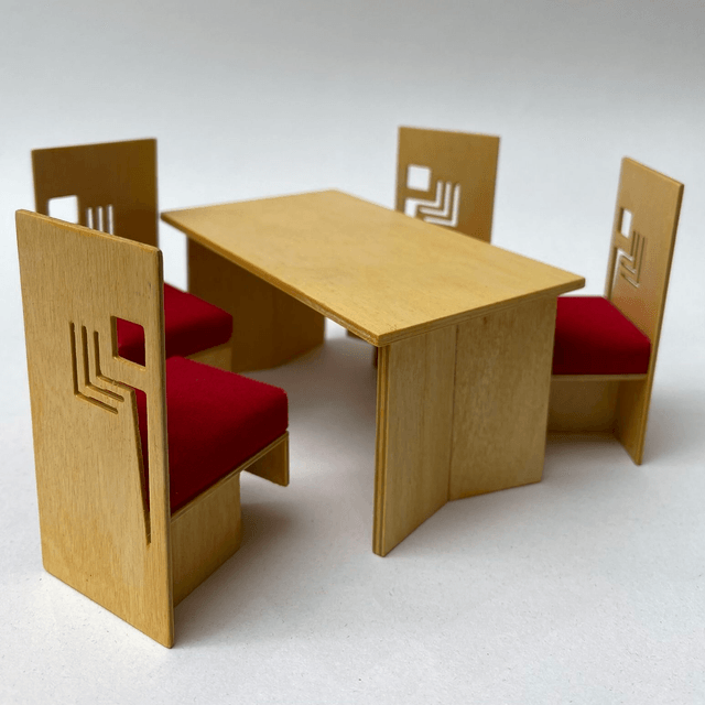 Usonian Dining Set