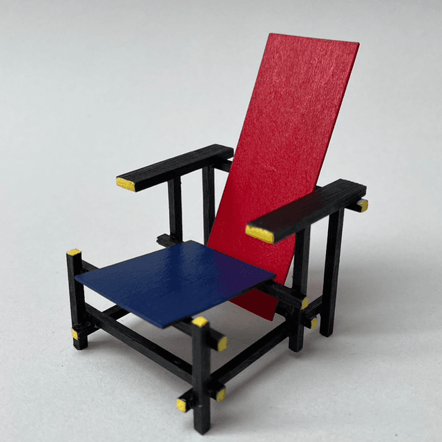 Red-Blue chair